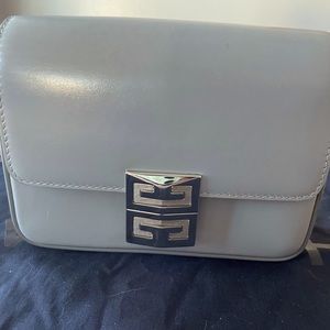 Givenchy Small 4G Crossbody Box Bag Cloud Grey